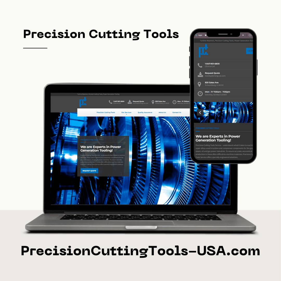 PrecisionCuttingTools-USA.COM – projekt Strony Chicago