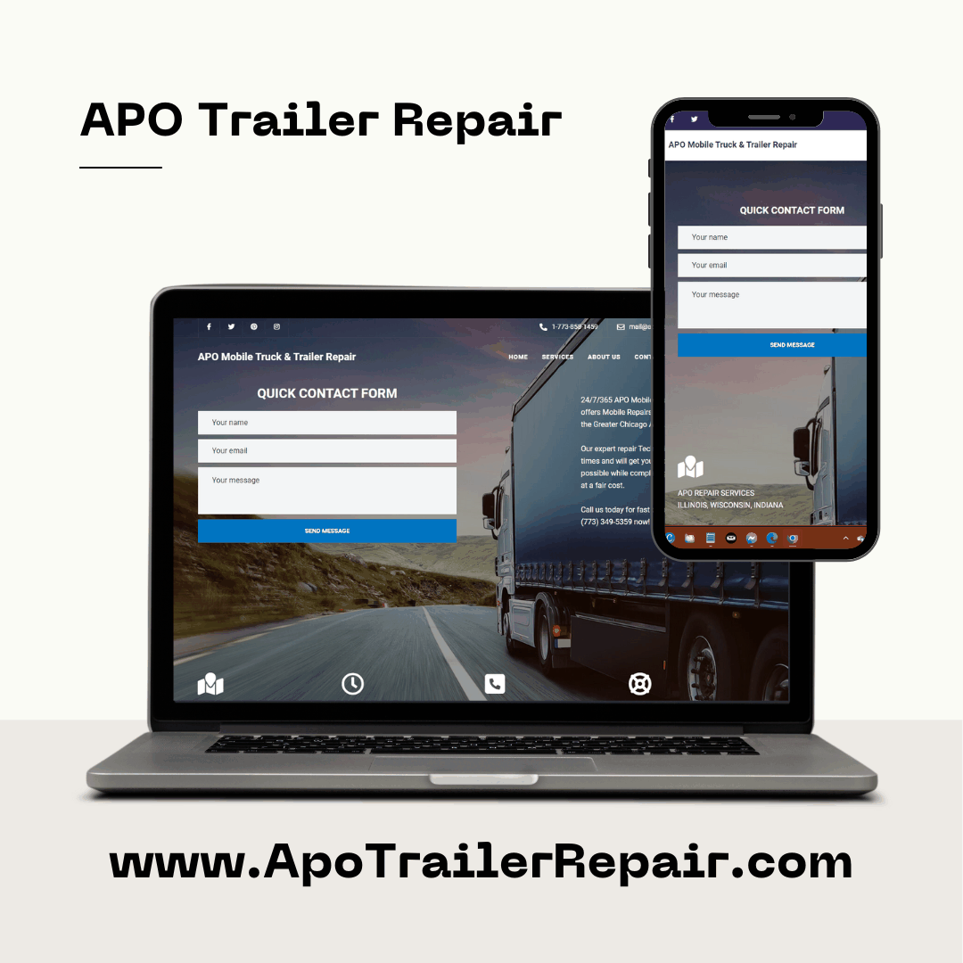 ApoTrailerRepair.com – projekt Strony Chicago